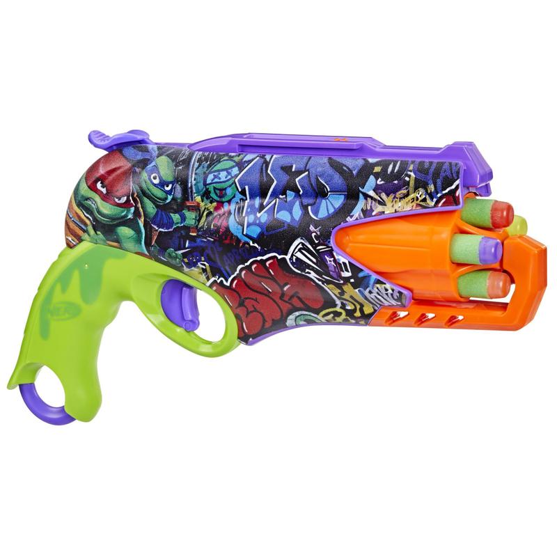 Dart Blaster Nerf Teenage Mutant Ninja Turtles com 10 dardos